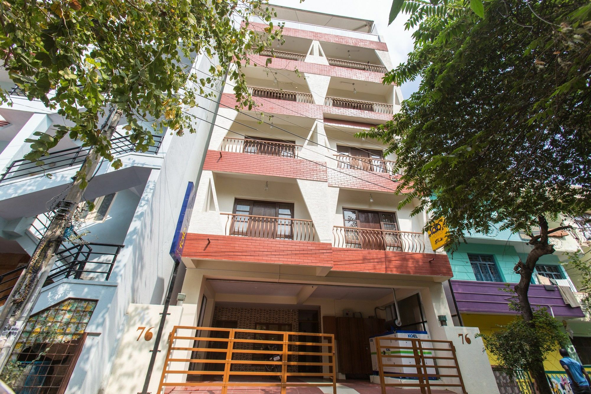 Fabhotel Millenium Stay Indiranagar Bengaluru Zewnętrze zdjęcie
